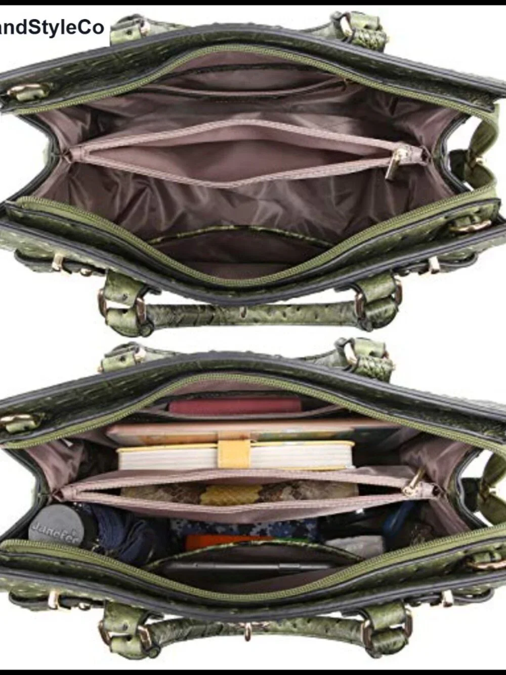 N/A structured tote